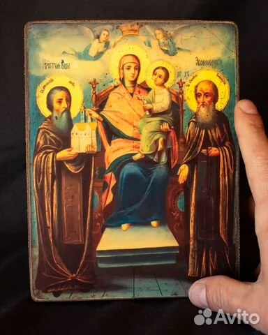 На память: Икона Божия матерь "Домостроительница" 21*17 см