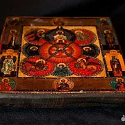 Икона "Всевидещее око" 34*29 см — красивый подарок — фотография 3