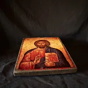 На память: Икона "Христос Вседержитель" + подставка — фотография 6