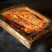 Икона Богоматери "Неувядаемый цвет" 21*17 — красивый подарок — фотография 4