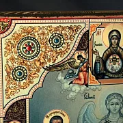 В подарок: Икона "Собор целителей, чудотворцев " — фотография 4