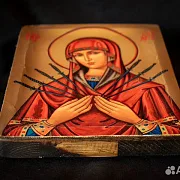 На память: Икона Богородицы "Умягчение злых сердец" — фотография 3