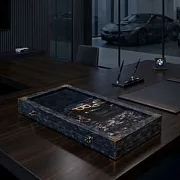 На память: Нарды под стеклом «BMW» — фотография 6