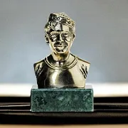Ручная работа: Бронзовый бюст «Никулин Ю.В.» — фотография 1