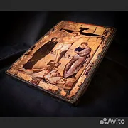 Икона "Распятие Иисуса Христа с предстоящими" в подарок — фотография 3