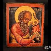 Икона деревянная "Иоанн Богослов" — красивый подарок — фотография 2