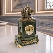 Настольные часы с тремя богатырями — красивый подарок — фотография 1