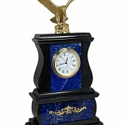 Подарочные часы «Орёл» с лазуритом и долеритом, 155×70×290 мм — фотография 2