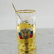 На память: Подстаканник «Герб России» №2 — фотография 3