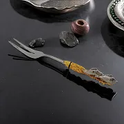 Вилка для мяса "Окунь" — красивый подарок — фотография 1