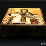 В подарок: Икона Архангел Гавриил. Ручная работа — фотография 4