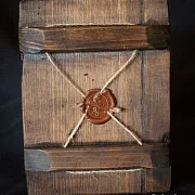 Подарочная деревянная именная икона Св. Екатерины — фотография 3