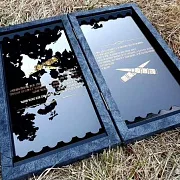Нарды под стеклом «Брат» — необычный подарок — фотография 8
