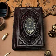 Молитвослов — книга в кожаном переплёте — красивый подарок — фотография 1