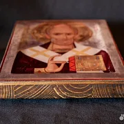 Икона "Святитель Николай" — необычный подарок — фотография 3