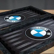 Нарды под стеклом «BMW» — необычный подарок — фотография 9