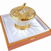 Красивая сахарница "Попугай" — красивый подарок — фотография 2