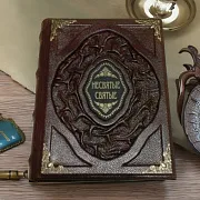 Ручная работа: Несвятые святые — книга в кожаном переплёте — фотография 1