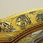 Складной нож «Tiger» из Златоуста — оригинальный подарок — фотография 5