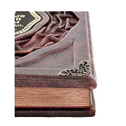 Духовные светочи Москвы. Храмы, люди, судьбы — книга в кожаном переплёте — оригинальный подарок — фотография 3